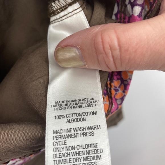 Izod Brown Shorts SIze 6 NWOT - Picture 7 of 7